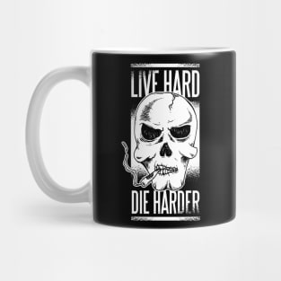 Smoking Skull Mug